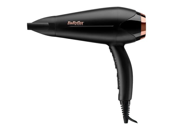 Hair dryer BaByliss Turbo Shine 2200 (D570DE) musta