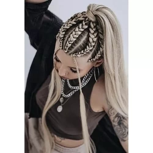 Jumbo Braid / Løshår Hårflette - 60 cm