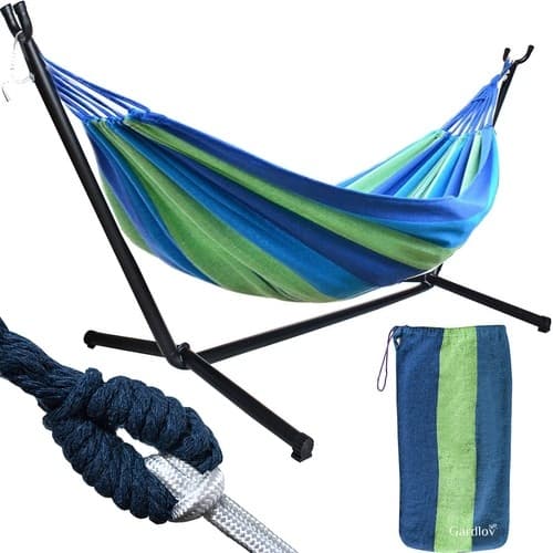 Hengekøye med Stativ 200kg - 200x150 cm