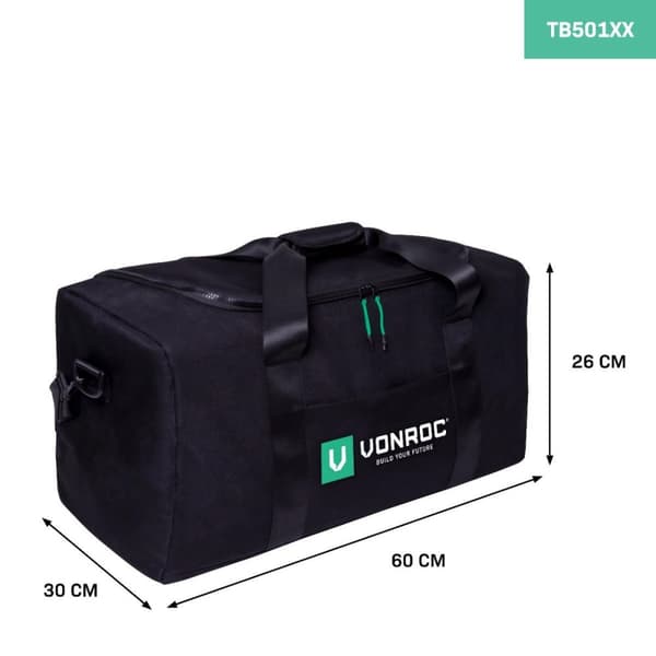 VONROC Verktygssats VPower 20V – 4.0Ah | Inkl. 7 maskiner, 2 batterier och snabbladdare