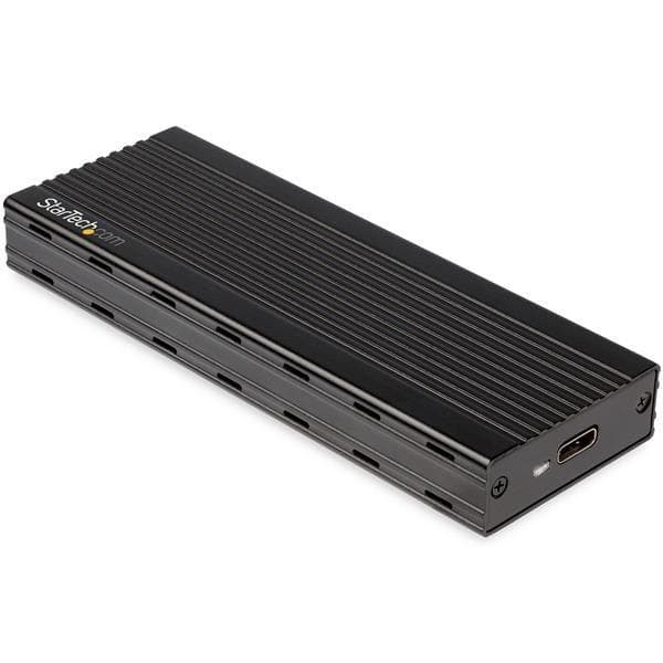 StarTech.com M.2 NVMe SSD -kotelo PCIe SSD -levyille - USB 3.1 Gen 2 Type C - Thunderbolt 3 -yhteensopiva - M2E1BMU31C - Tallennuskotelo - M.2 - M.2 - musta