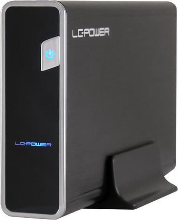 LC-Power LC-35U3 hus til lagerdrev 3,5'' Sort Sort