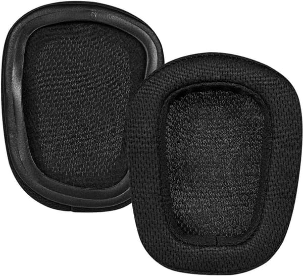 INF Logitech G933/G935/G633 korvatyynyt 1 pari MustaLogitech G933/G935/G633