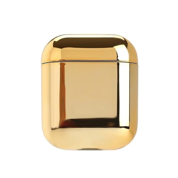 2x Guld elektroplade-etui Apple Airpods / Airpods 2 2x Guld elektroplade-etui Apple Airpods / Airpods 2