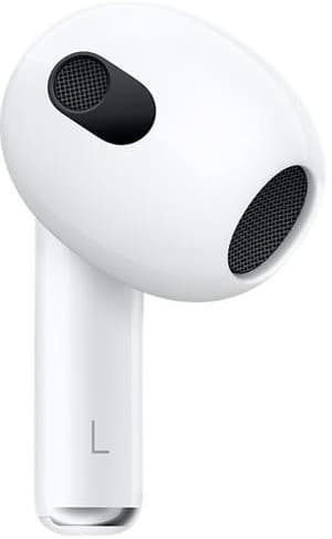 Original Begagnad 1 st Vänster Hörlur Apple AirPods (3nd Gen) - Ersättningsdel