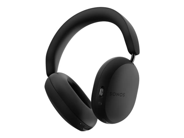 Sonos Ace - Kuulokkeet mikrofonilla - täysikokoiset - Bluetooth - langaton, langallinen - aktiivinen melunvaimennus - musta