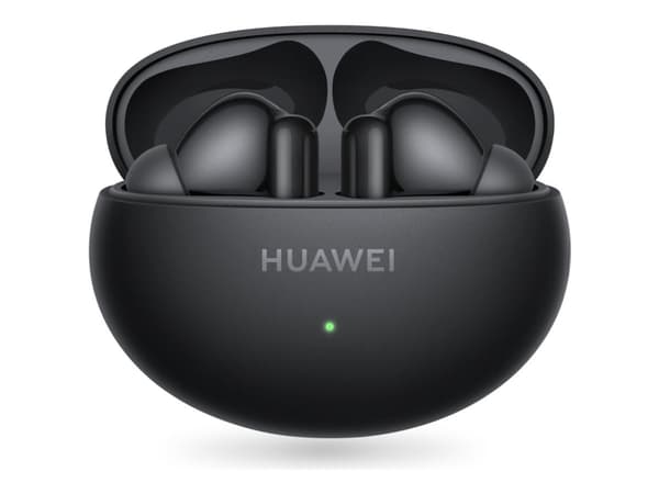 Huawei FreeBuds 6i - True wireless-hörlurar med mikrofon - inuti örat - Bluetooth - aktiv brusradering - svart
