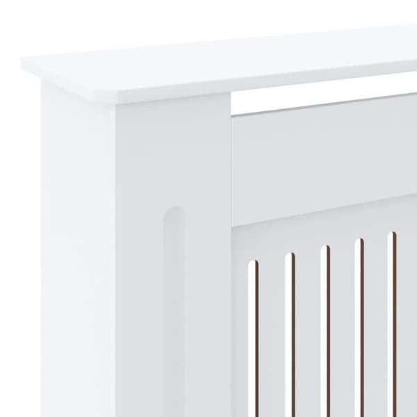 vidaXL radiatorskjuler 205 cm MDF hvid