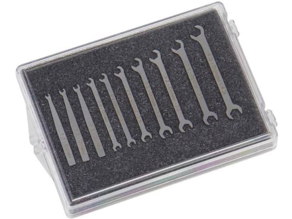 Donau Elektronik 980-SET Mikro skiftnyckelsats 10 st 1-4 mm Mikronyckel 10 st 1-4 mm Mikronyckel 10 st 1 - 4 mm