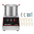 Miniatyrbillede 1 af 9: Madprocessor og grøntsagshakker 750W - 7-kvart blender i rustfrit stål til effektiv madlavning.