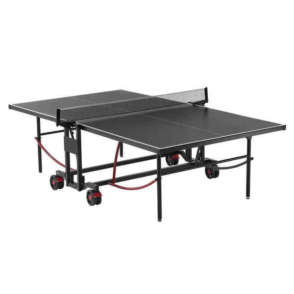 Hopfällbart Ping Pong Bord, Bordtennis Spelbord för Inomhus och Utomhus, Nät ingår, Perfekt för Familjeunderhållning och Sport.
