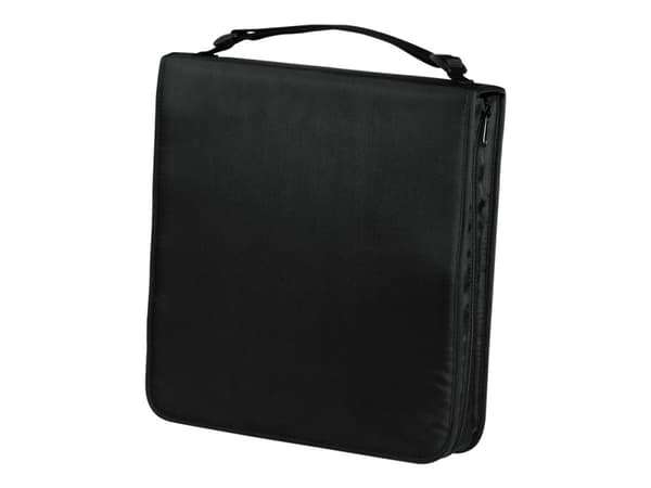 Hama CD Wallet Nylon 160, black, 160 levyt, Musta, Nailon Hama CD Wallet Nylon 160, black, 160 levyt, Musta, Nailon