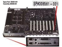 COMPAQ SYSTEMKORT I/OW/SUBPAN