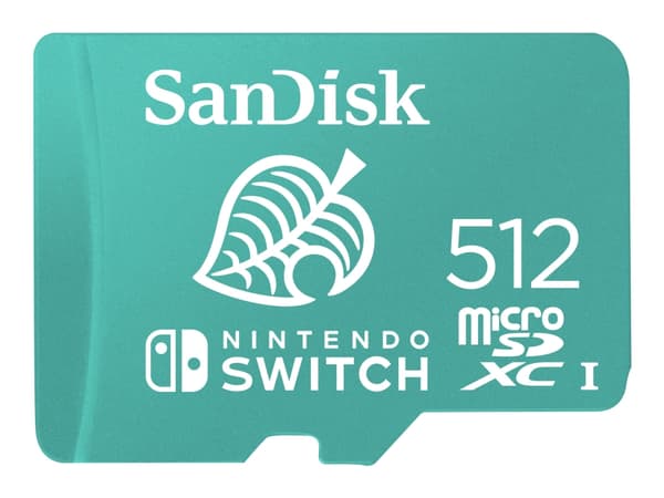 SanDisk Nintendo Switch - Flash-minneskort - 512 GB - UHS-I U3 / Class10 - mikroSDXC UHS-I