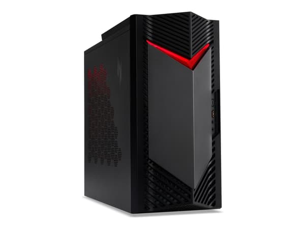 Acer NITRO 50 N50-656, Intel® Core™ i5, i5-14400F, 16 GB, 512 GB, Windows 11 Home, 64-bit musta