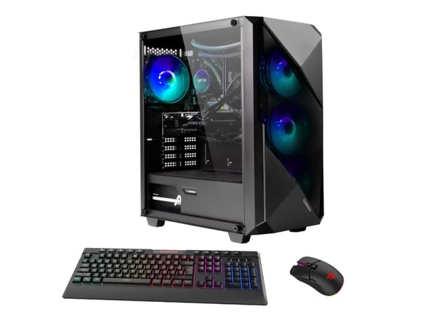Hyrican Striker 7213, Intel® Core™ i7, i7-14700F, 32 GB, 2 TB, Windows 11 Home, 64-bit musta
