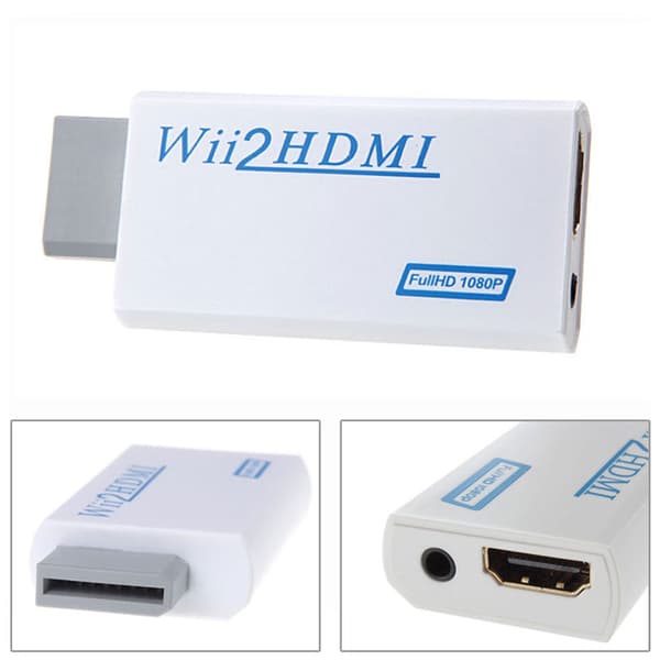 HDMI-adapter Kompatibel med Nintendo Wii HDMI-adapter Kompatibel med Nintendo Wii