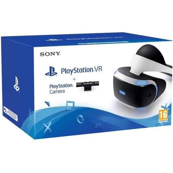 Sony PlayStation VR Virtual Reality Headset 5,7" Bärbart 960 x 1080 HDMI med Sony PlayStation Camera V2- REFURBISHED