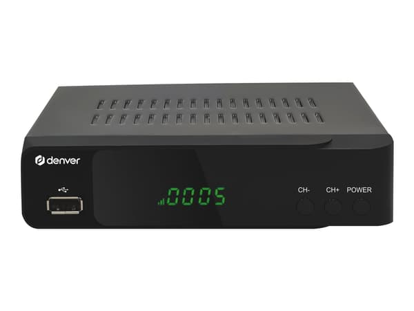 Denver DVBS-207HD, Satelliitti, Full HD, DVB-S2, 1920 x 1080 pikseliä, 1080p, 16:9