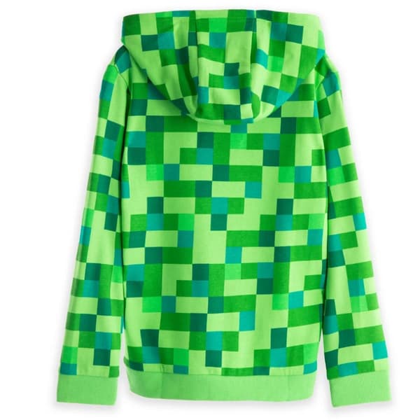 Minecraft Childrens/Boys Creeper Character Hoodie