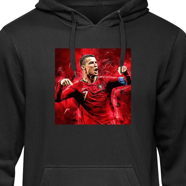 Hettegenser for Barn | Komfortabel Barn-Hettegenser Ronaldo Sv