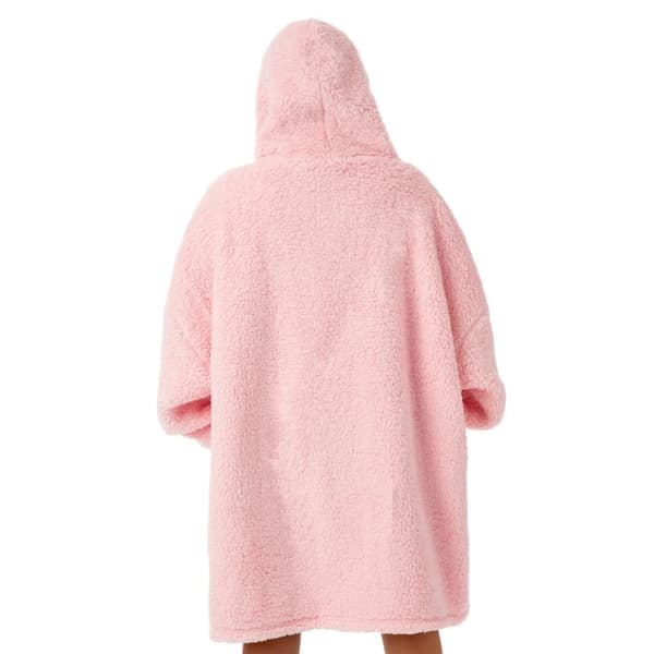 Barbie Sherpa-huvtröja med filt för damer/kvinnor