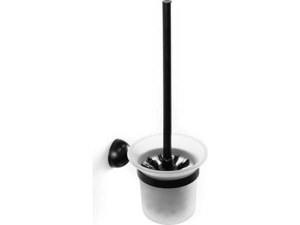 Seinään kiinnitettävä wc-harja Kapitan CLASSIC 57 01 55, mattamusta
