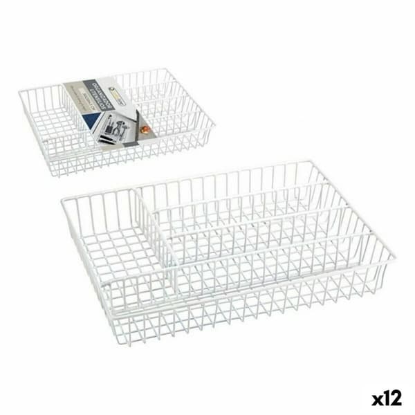 Flerfunktionell förvaring Confortime 77845 36 x 26 x 4,5 cm (12 antal)