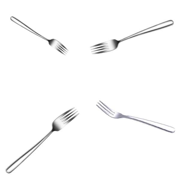 INF Rostfritt stål gafflar 4-delad set Fork Set