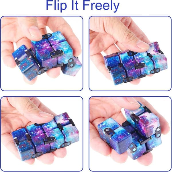 Infinity Cube Fidget Legetøj / Magic Cube - Legetøj / Sensorisk