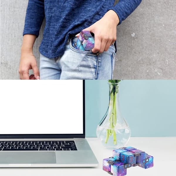 Infinity Cube Fidget Legetøj / Magic Cube - Legetøj / Sensorisk