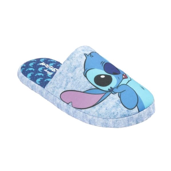 Lilo & Stitch Womens/Ladies Slippers Blue 3 UK-4 UK