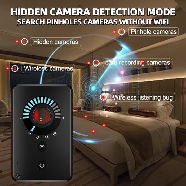 Ultra Thin Anti Spy RF Signal Detection Hotel Pinhole Camera Detector Board