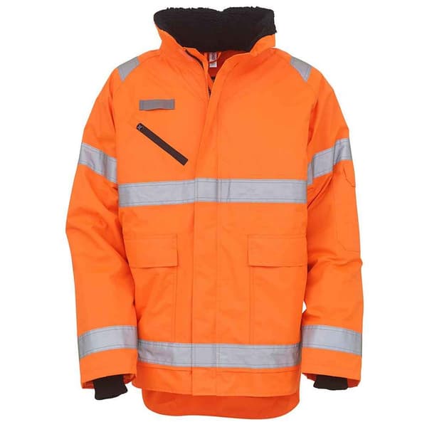 Yoko Unisex vuxen Fontaine stormskyddsjacka Orange 3XL
