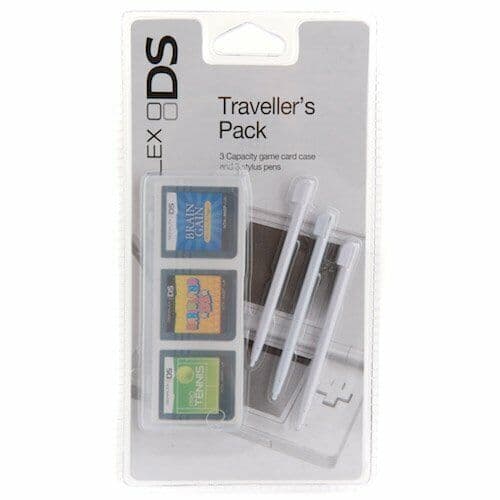 NINTENDO DS-3 game card case and 3 stylus pen-best travellers pack - Game KILN (Pre Owned)