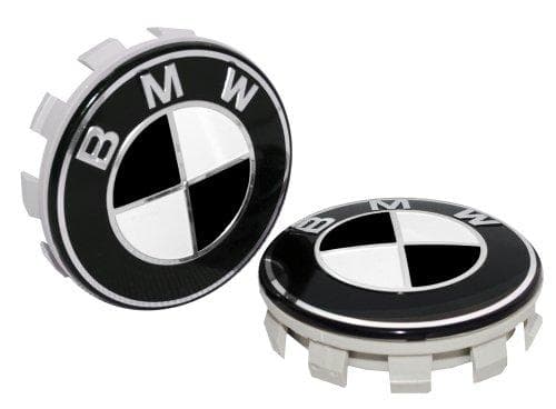 BMW Black Wheel Center Cap Hub Badge 68mm 1 PCS For 1 3 5 7 Series, X6, M3, Z4, E46, E90