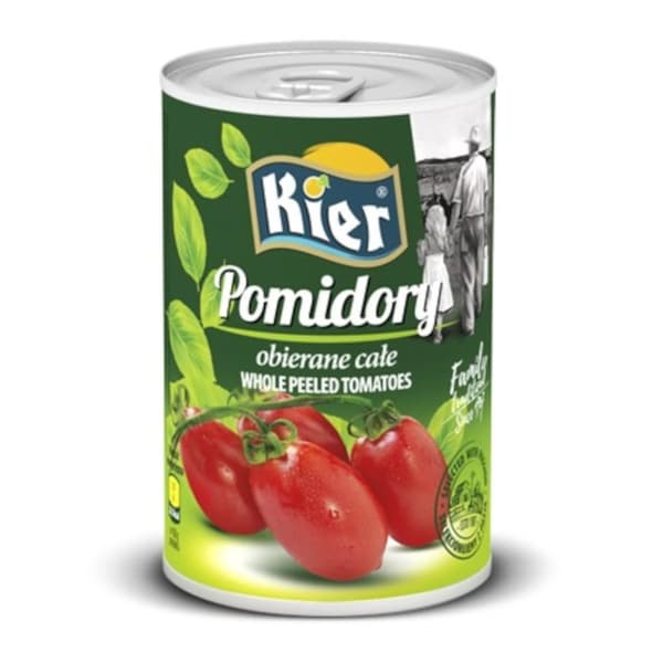 Hela skalade tomater 400 g/240 g