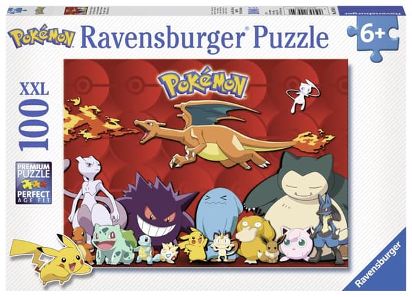 Min favorit Pokémon Pussel 100 bitar Ravensburger