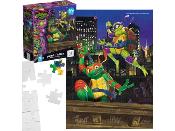 Dodo-puslespill "Teenage Mutant Ninja Turtles - Donatello og Michelangelo" 250 stykker