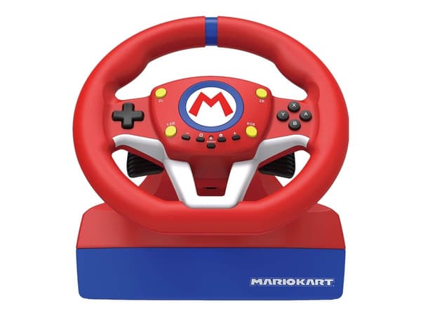 HORI Mario Kart Racing Wheel Pro Mini - Ratt- och pedaluppsättning - kabelansluten - för Nintendo Switch