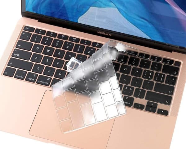 INF Näppäimistön suojus yhteensopiva MacBook Air 13" Clear kanssa