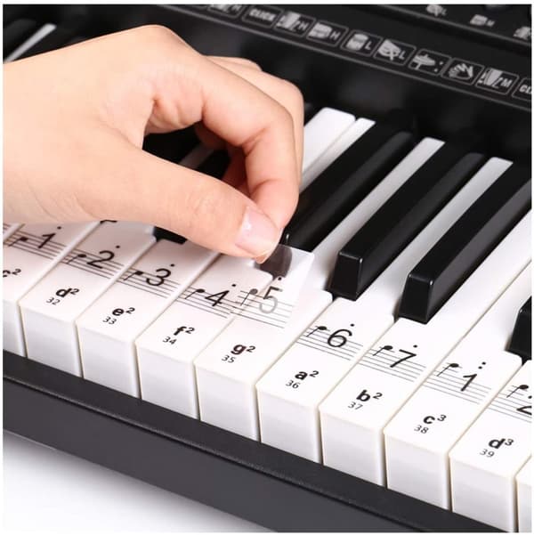 Node klistermärken för piano / keyboard pianotangenter Node klistermärken för piano / keyboard pianotangenter