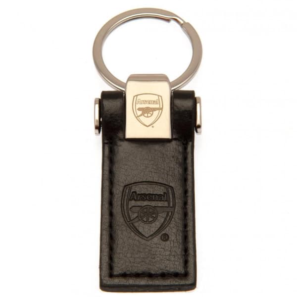 Arsenal FC Nyckelring i läder Black One Size