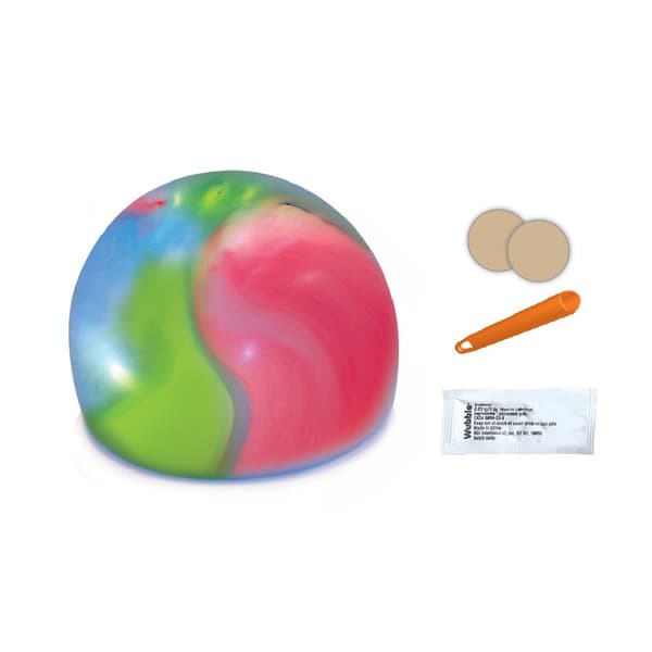 Wubble Tyde Dye Glow In The Dark Nyckelring