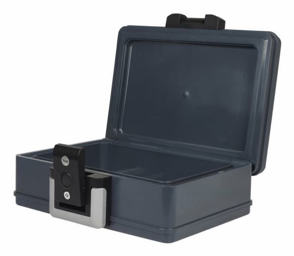 Yale YFWC/155/KB1, Kannettava tallelokero, harmaa, 2 avainta, 6,9 L, muovi, 400 mm