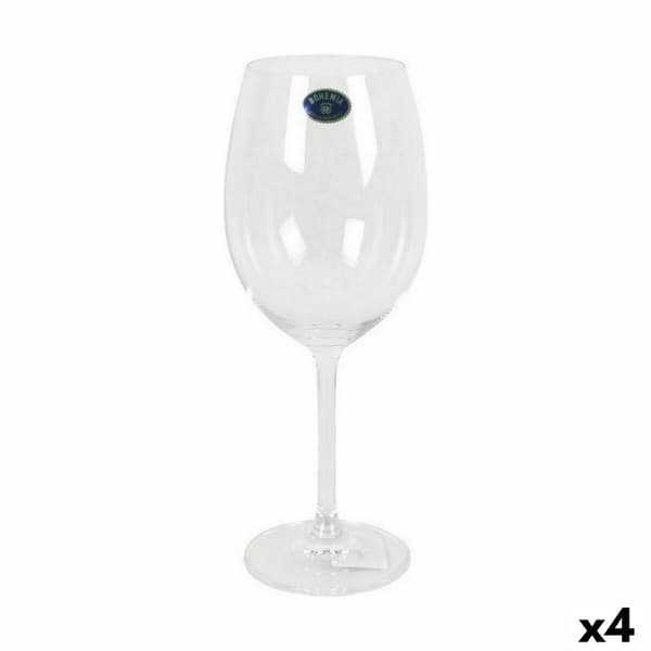 Vinglassett Bohemia Crystal Clara 450 ml Vin 6 Deler (4 enheter)