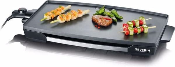 Severin KG 2397 "Teppanyaki" XXL - Grillilevy - 59,5 x 34,5 cm musta