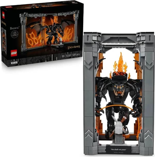 LEGO Icons 10367 The Lord of the Rings: Balrog™ Book Nook