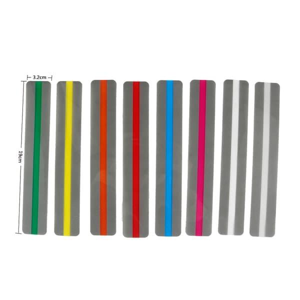 INF 8 læsestrimler/bogmærker til børn MultiColor INF 8 læsestrimler/bogmærker til børn MultiColor