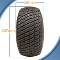 Miniatyrbillede 3 af 9: 20x8.00-8 4ply Multi turf grass - Wanda P332 plæneklipperdæk på fælg med 4 knopper 4 inc